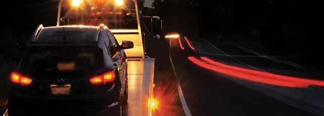 Towing at night